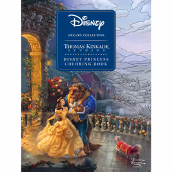 ISBN Disney Dreams Collection Thomas Kinkade Studios Disney Princess Coloring Book, métier &amp; loisirs, Anglais, Livre broc ...