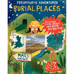 Hachette UK Burial Places, Anglais, Livre broché, 32 pages