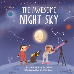 Hachette UK The Awesome Night Sky, Anglais, Couverture rigide, 32 pages