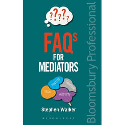 ISBN FAQs for Mediators livre Loi Anglais