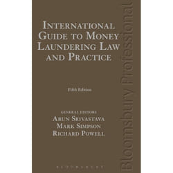 ISBN International Guide to Money Laundering Law and Practice livre Loi Anglais Couverture rigide