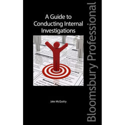 ISBN A Guide to Conducting Internal Investigations livre Loi Anglais Livre broché 304 pages