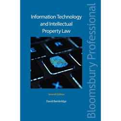 ISBN Information Technology and Intellectual Property Law livre Loi Anglais