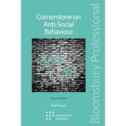 ISBN Cornerstone on Anti-Social Behaviour livre Loi Anglais
