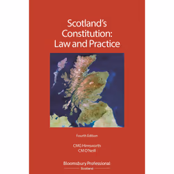 ISBN Scotland's Constitution: Law and Practice, Anglais, Livre broché, 688 pages