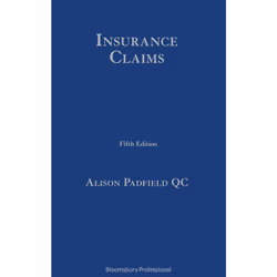 ISBN Insurance Claims, Anglais, Couverture rigide, 552 pages