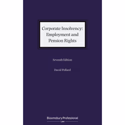 ISBN Corporate Insolvency: Employment and Pension Rights, Anglais, Couverture rigide, 1424 pages