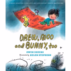 ISBN Drew, Moo and Bunny, Too, Couverture rigide, 80 pages