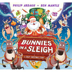 ISBN Bunnies in a Sleigh: A Crazy Christmas Story! livre Couverture rigide