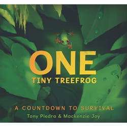 ISBN One Tiny Treefrog: A Countdown to Survival livre Couverture rigide