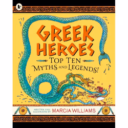 ISBN Greek Heroes: Top Ten Myths and Legends!, Livre broché, 32 pages
