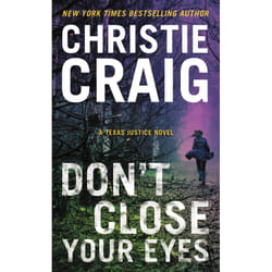 ISBN Don't Close Your Eyes livre Romance Anglais
