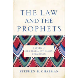 ISBN The Law and the Prophets (A Study in Old Testament Canon Formation) livre Anglais Livre broché 368 pages