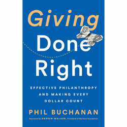 ISBN Giving Done Right, Business &amp; finance, Anglais, Couverture rigide, 256 pages