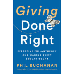 ISBN Giving Done Right livre Business & finance Anglais Couverture rigide