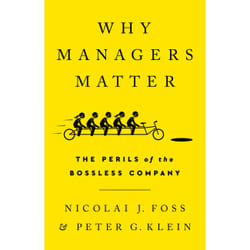 ISBN Why Managers Matter livre Business & finance Anglais Couverture rigide