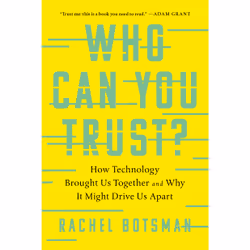 ISBN Who Can You Trust?, Education, Anglais, Livre broché, 352 pages
