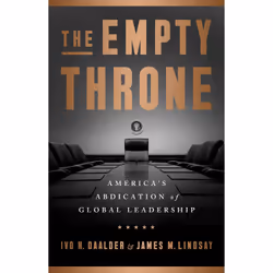 ISBN The Empty Throne, politique, Anglais, Couverture rigide, 256 pages
