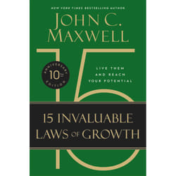 ISBN The 15 Invaluable Laws of Growth (10th Anniversary Edition) livre Business & finance Anglais Couverture rigide
