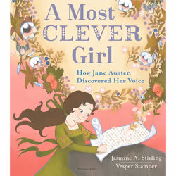 ISBN A Most Clever Girl: How Jane Austen Discovered Her Voice, Anglais, Couverture rigide, 48 pages