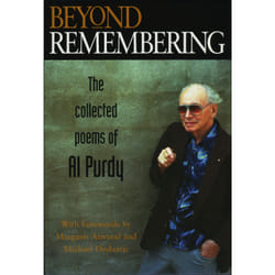 ISBN Beyond Remembering: The Collected Poems of Al Purdy Couverture rigide