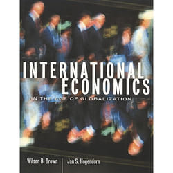 ISBN International Economics in the Age of Globalization