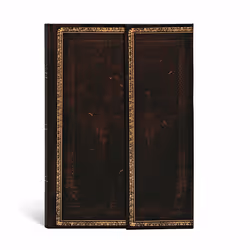 Paperblanks Noir Marocain Flexi, Motif, Noir, 176 feuilles, 85 g/m², Papier ligné, Couverture rigide