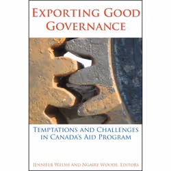 ISBN Exporting Good Governance, Anglais, Livre broché, 336 pages