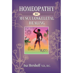 ISBN Homeopathy for Musculoskeletal Healing livre