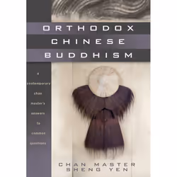 ISBN Orthodox Chinese Buddhism, Livre broché, 192 pages