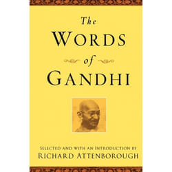 ISBN The Words of Gandhi livre Couverture rigide