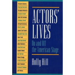 Playwrights Canada Press Actors' Lives livre