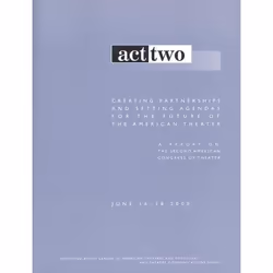 Playwrights Canada Press Act Two, Livre broché, 96 pages