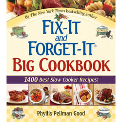 ISBN Fix-It and Forget-It Big Cookbook livre Cooking Anglais Couverture rigide
