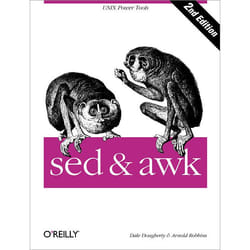 O'Reilly sed & awk, 2nd Edition livre & manuel de logiciels