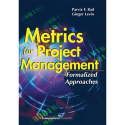 ISBN Metrics for Project Management livre