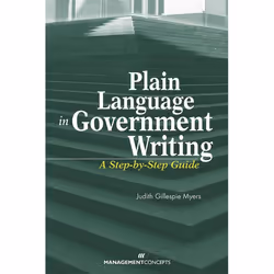 ISBN Plain Language in Government Writing, Couverture rigide, 430 pages