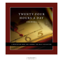 ISBN Twenty Four Hours a Day Journal Livre de poche