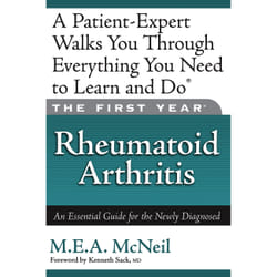 ISBN The First Year: Rheumatoid Arthritis livre Santé, esprit et corps Anglais