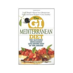 ISBN GI Mediterranean Diet: The Glycemic Index-Based Life-Saving Diet of the Greeks livre Santé, esprit et corps Anglais