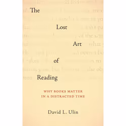 ISBN The Lost Art of Reading, classiques, Anglais, Couverture rigide, 160 pages