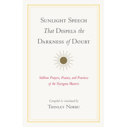 ISBN Sunlight Speech That Dispels the Darkness of Doubt livre Couverture rigide