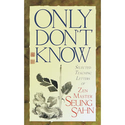 ISBN Only Don’t Know livre