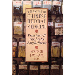 ISBN Manual of Chinese Herbal Medicine livre