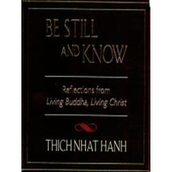 ISBN Be Still and Know livre