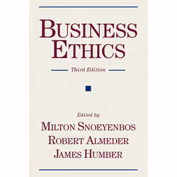 ISBN Business Ethics, Livre broché, 651 pages
