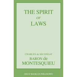 ISBN The Spirit of Laws livre