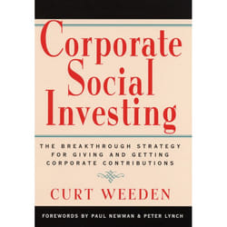ISBN Corporate Social Investing livre Couverture rigide