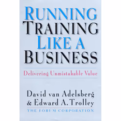 ISBN Running Training Like a Business, Couverture rigide, 240 pages