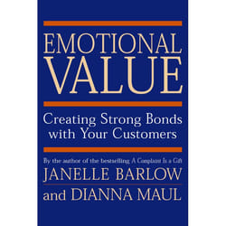 ISBN Emotional Value livre Couverture rigide